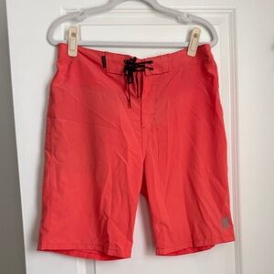 Hurley Men's Bright Coral Board Shorts